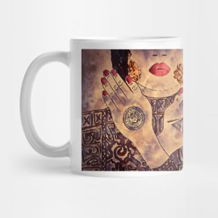 Mexican Mayan Tattoo Model No. 1 Mug